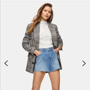 Trendy Topshop Mom Jean Shorts